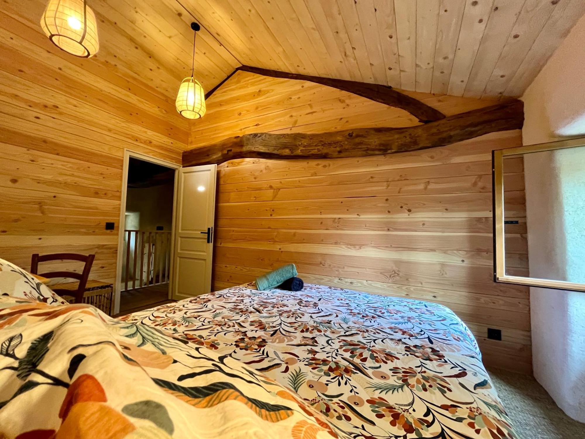 Parenthese En Foret - Lodge Baliveau Le Bez  Экстерьер фото